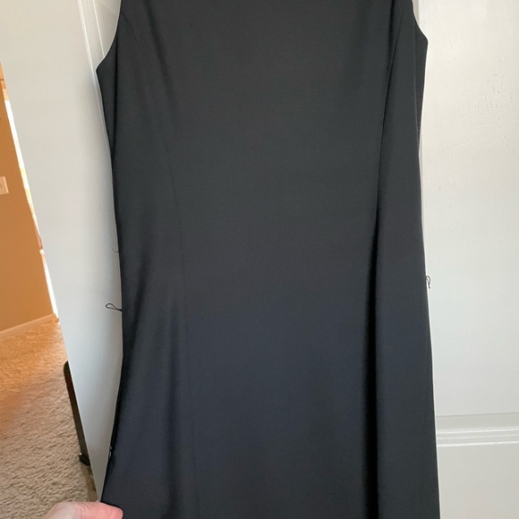 Theory black pleated dress - Picture 2 of 4